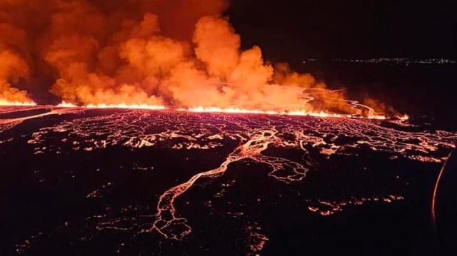 Iceland Fresh Volcanic Eruption